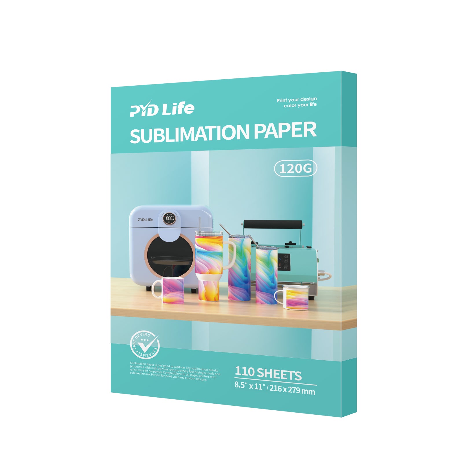 Tumbler Press Tools Starter Kit Bundle with Heat Resistant Gloves,Cup Tumbler Cradle,Sublimation Tape,Y-shaped Messure Tape ,Sublimation Paper and Butcher Paper