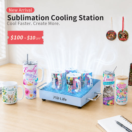 Mini Sublimation Cooling Station for Mugs Tumblers After Printing Pre-Order