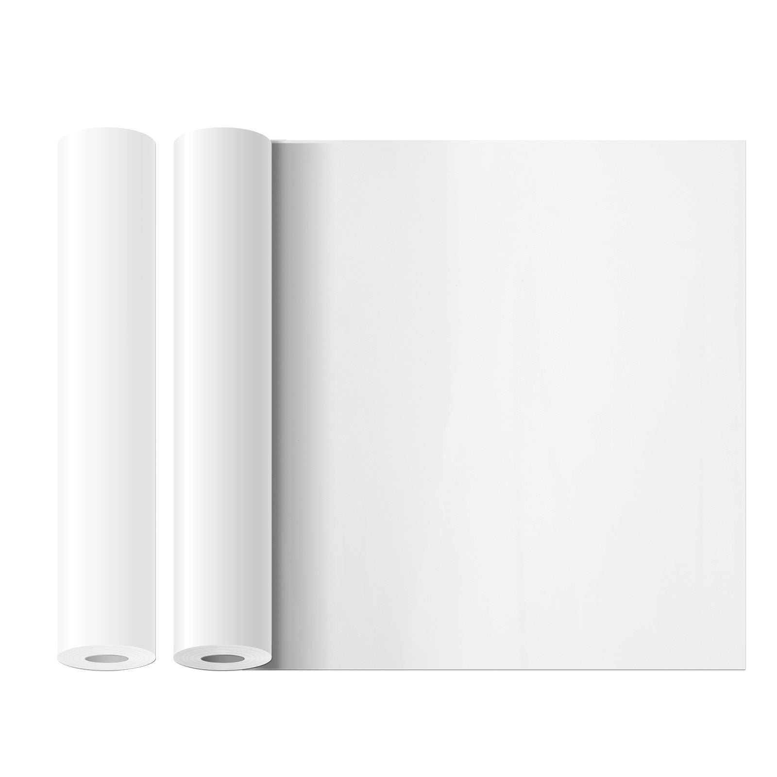 Heat-Resistant Stencil Vinyl White Masking Covering Film 12" x 25 Ft 2 Rolls