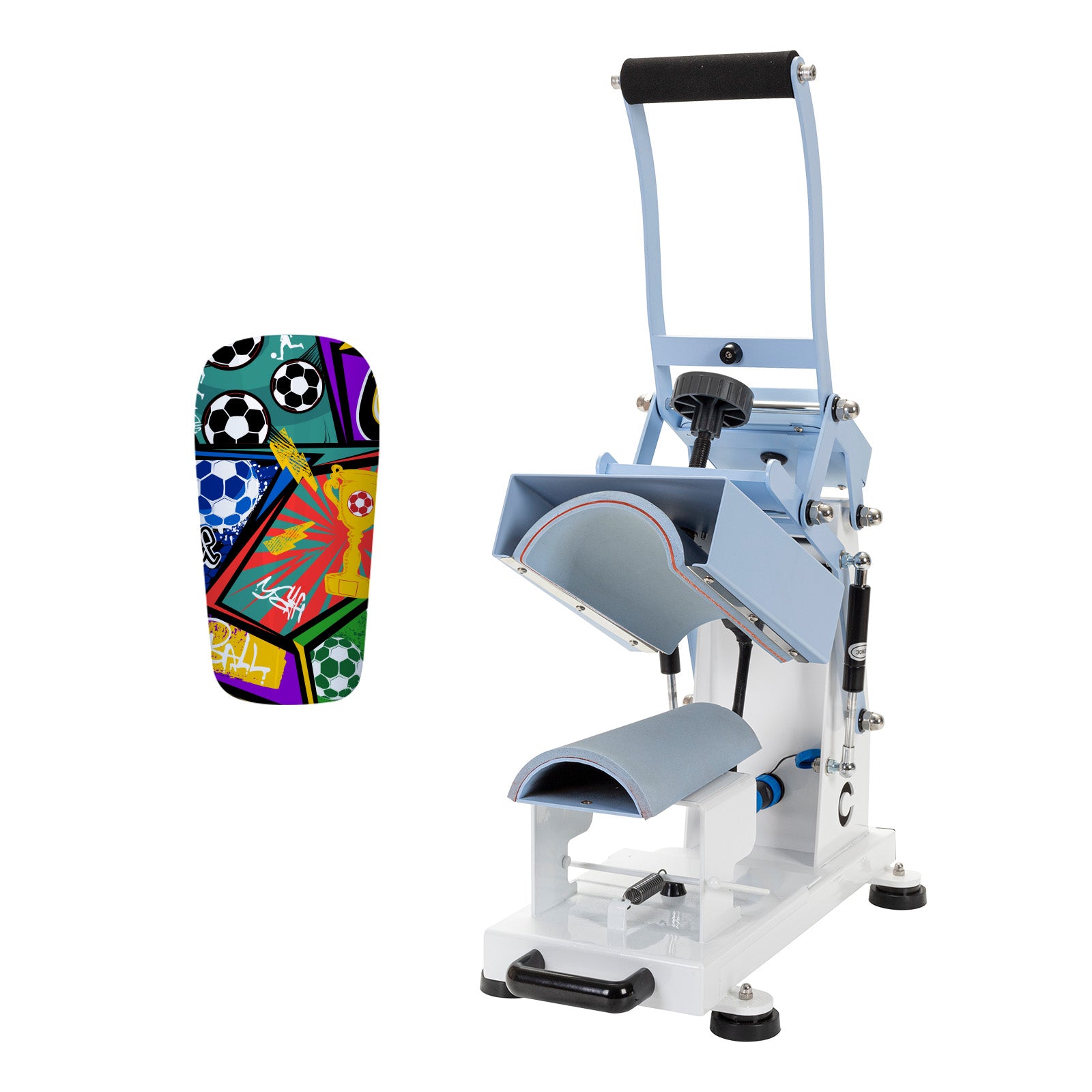 Shin Guard Heat Press Machine OR Shin Guard Heat Press Attachment (Ship from China)