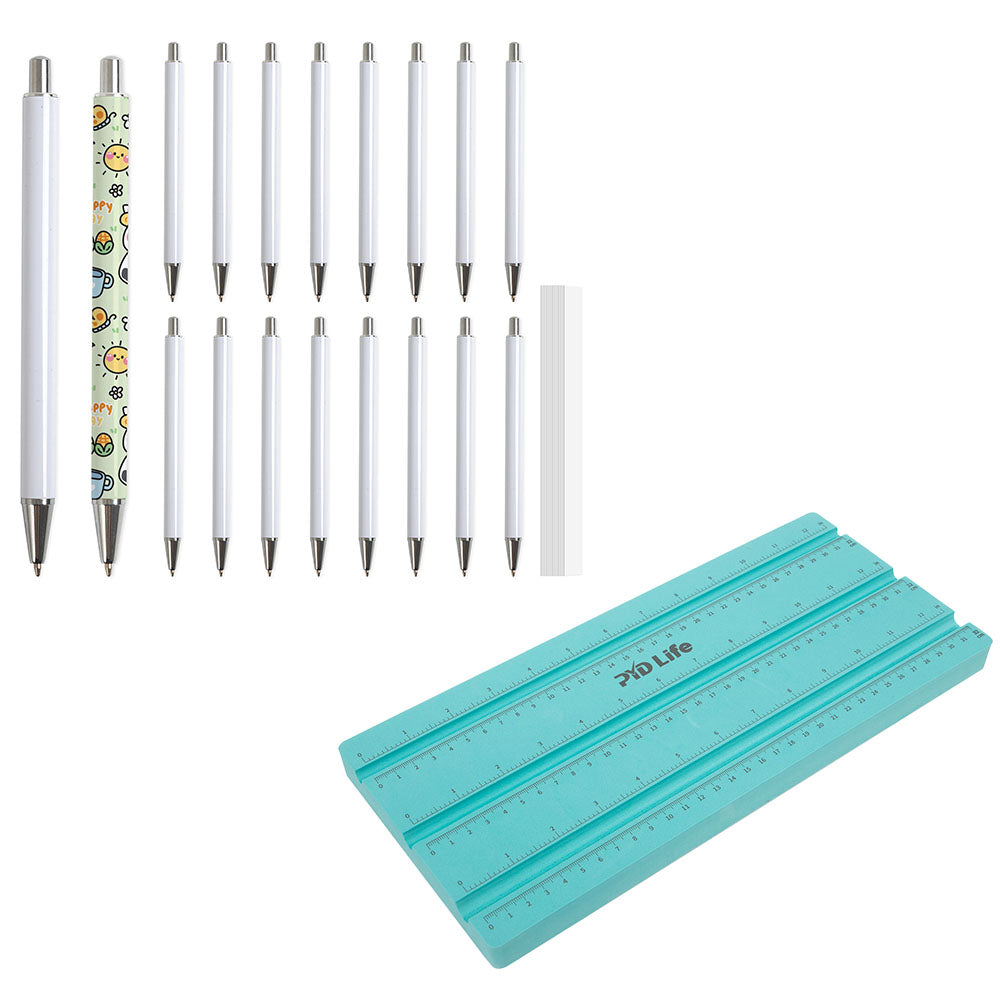 20 Pack Sublimation Pens Kit Shrink Wrap Film & Sublimation Tools for Pens