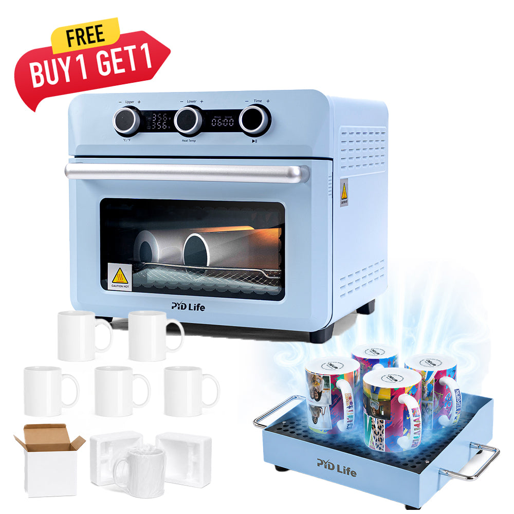 25L Sublimation Oven Kit with Mini Cooling Station & Free 11oz Mug