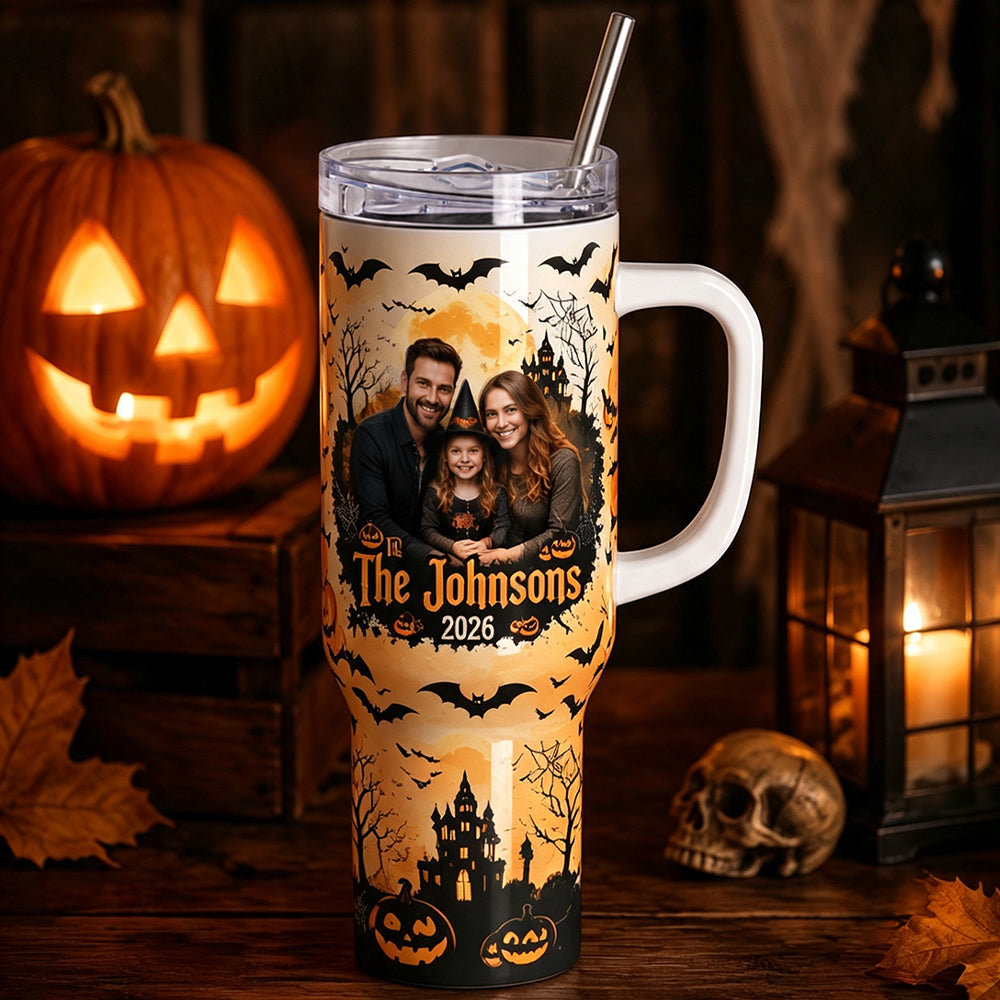 40 OZ Sublimation Tumblers with Removable Handle Bulk 2 Pack