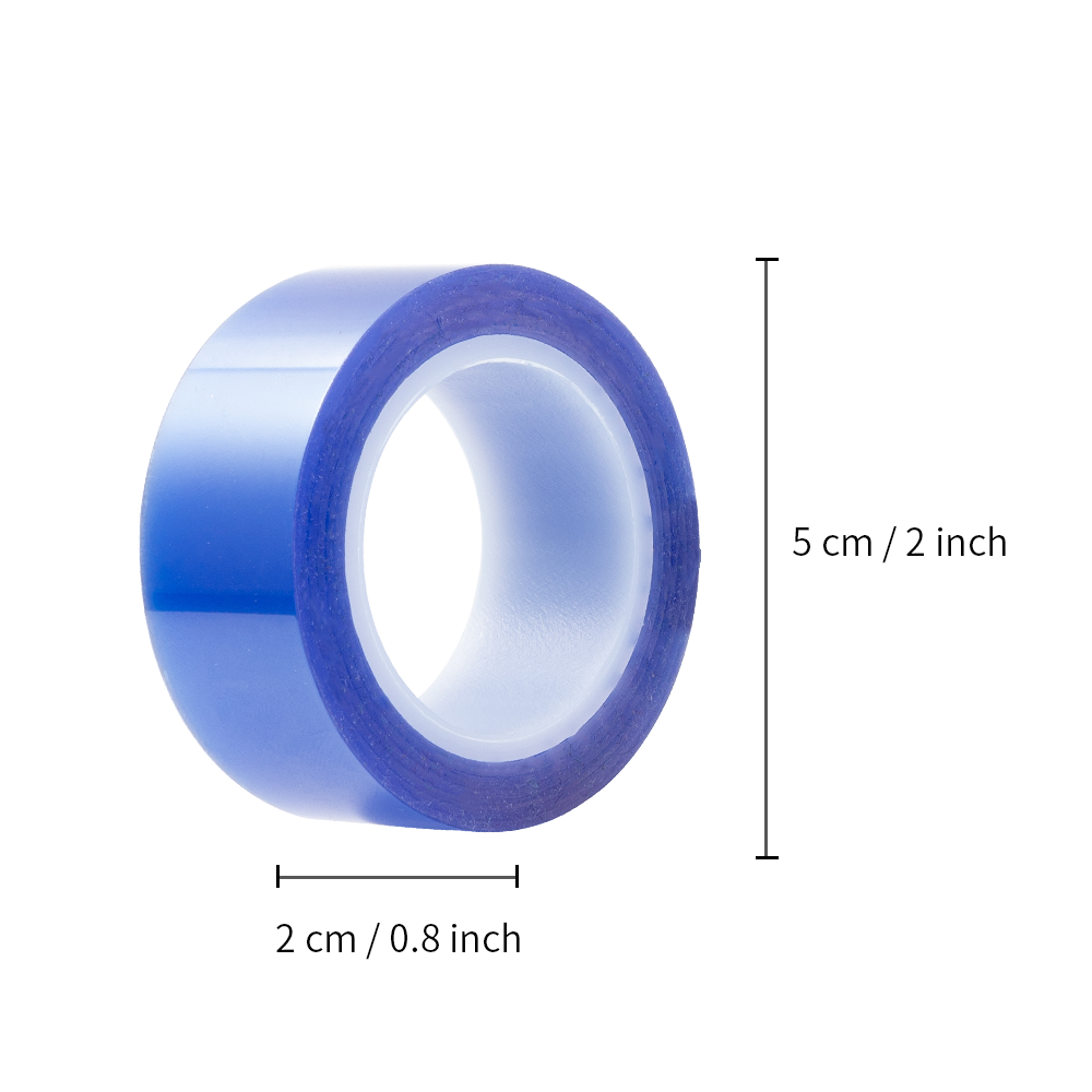 0.8 Inch x 52 Ft Sublimation Heat Transfer Thermal Tape, Up to 250℃(480℉) 6 Rolls