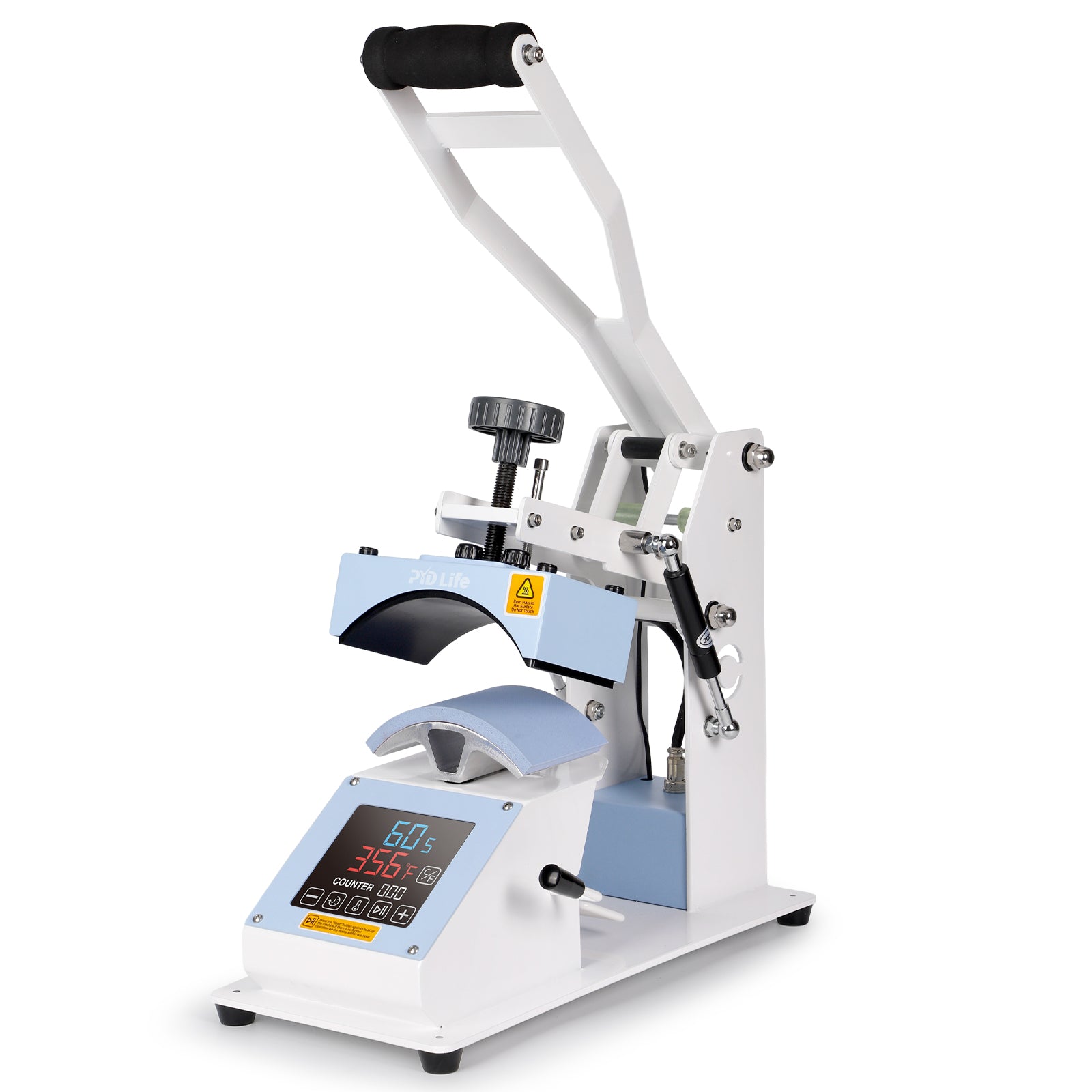 Cap Hat Heat Press Machine Pro for Sublimation Blanks DTF Vinyl Heat Transfer, Touch Screen Easy Control