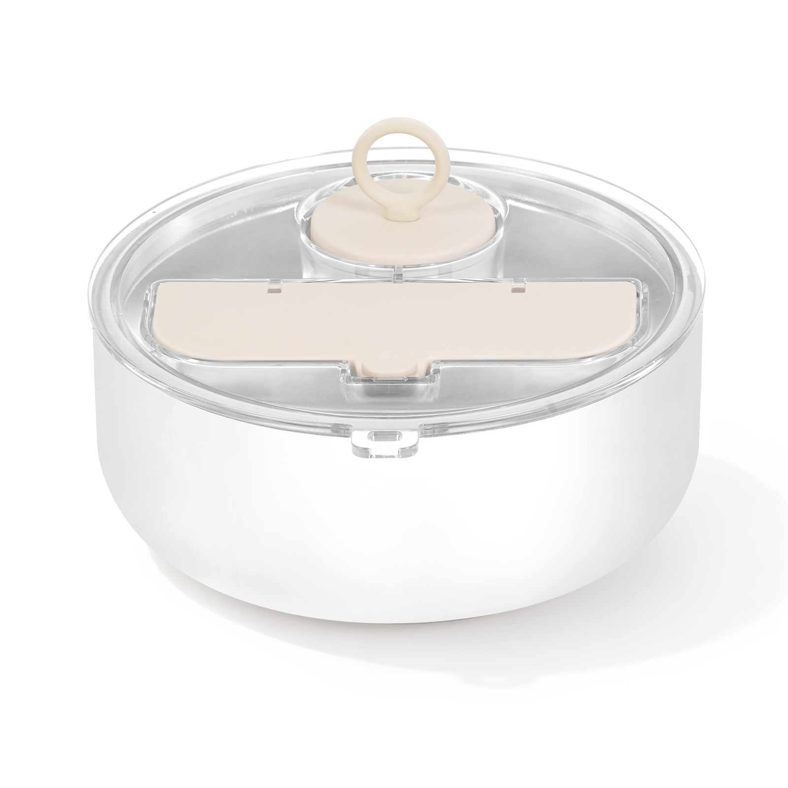 Wholesale Sublimation Blanks Salad Bowl with Lid and Mini Canister, Double Wall Stainless Steel Customizable Lunch Food Storage Bowl for CA(32 OZ 1 QT OR 48 OZ 1.5 QT) (shipping from China)