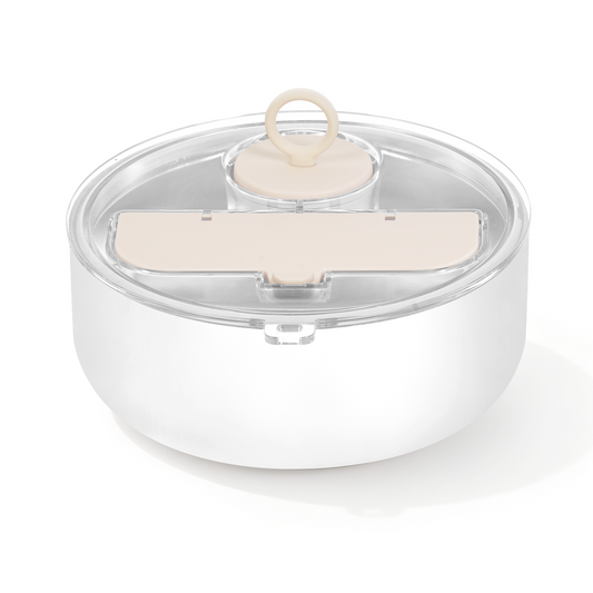 Wholesale Sublimation Blanks Salad Bowl with Lid and Mini Canister, Double Wall Stainless Steel Customizable Lunch Food Storage Bowl for CA(32 OZ 1 QT OR 48 OZ 1.5 QT) (shipping from China)