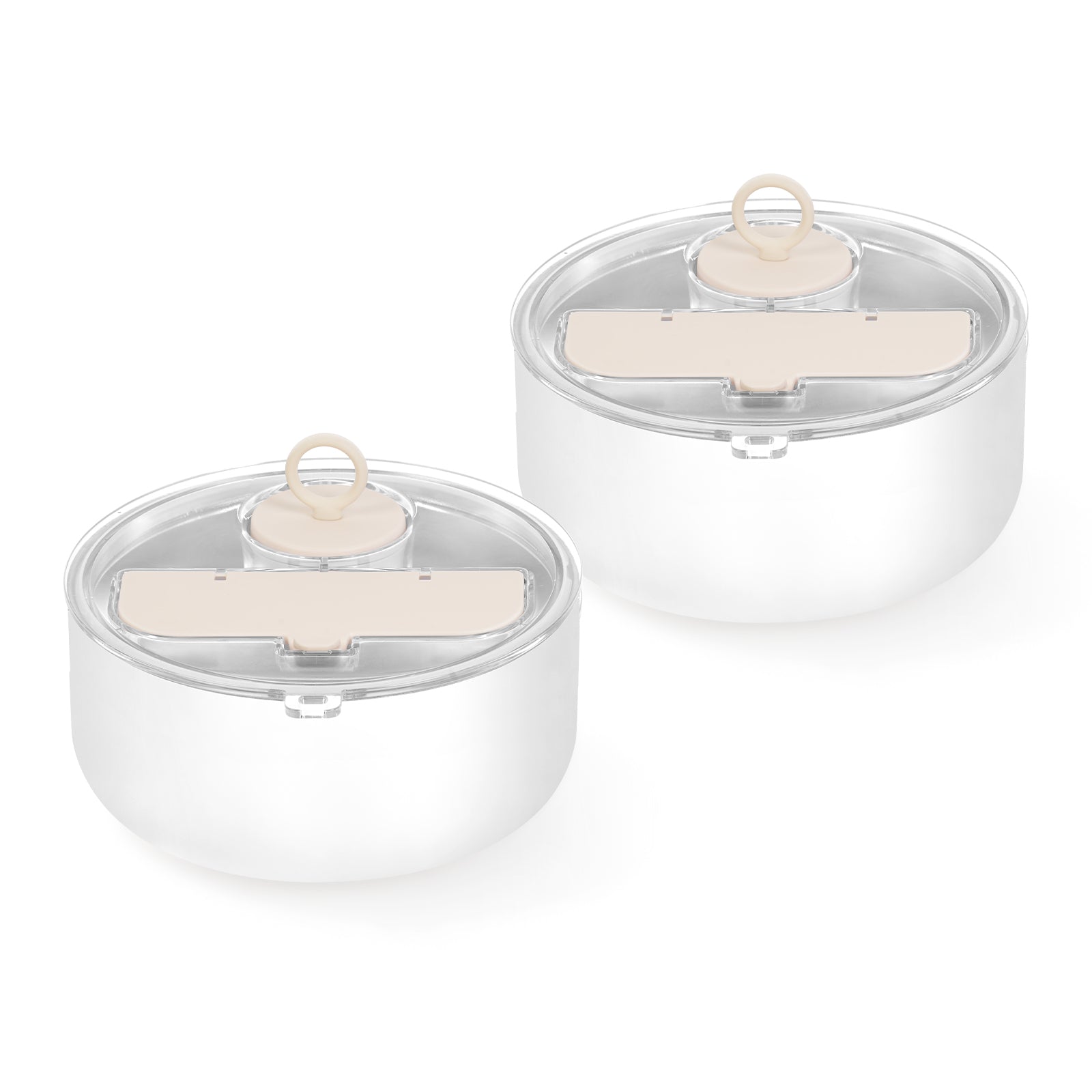 Wholesale Sublimation Blanks Salad Bowl with Lid and Mini Canister, Double Wall Stainless Steel Customizable Lunch Food Storage Bowl, Container for Salad, Meal Prep, Fruits 2 Pack & 5 Pack (32 OZ 1 QT OR 48 OZ 1.5 QT)