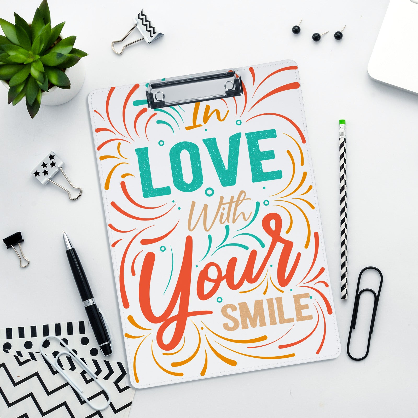 Wholesale 8.6" x 12.2" Sublimation Clipboards Blanks White PU Leather Front A4 Letter Size 8 Pack & 24 Pack & 48 Pack