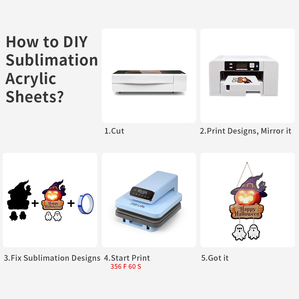 Wholesale Sublimation Acrylic Blanks Sheets 12" x 12" Bulk White,1/12" Thick(2 mm) Laser Blanks Acrylic Sheets for Xtool Glowforge 40 W Cutting 8 Pack & 24 Pack & 48 Pack