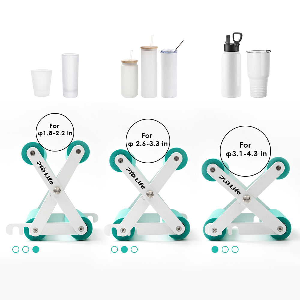 12 L Sublimation Oven Machine With 20 OZ Sublimation Tumblers, Cup Tumbler Cradle, Shrink Wrap Films And Heat Blower Foldable Handle
