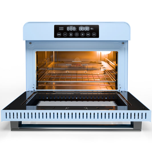 V20 Sublimation Oven Machine 20 L 120 V 1300 W Light Blue Multi-Function Convection Oven for Sublimation Mugs Tumblers Blanks Printing-Pre Order