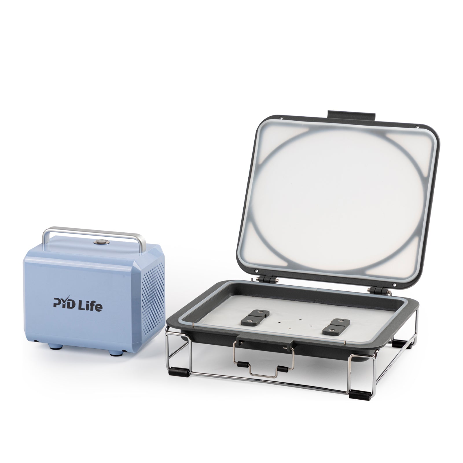 25 L Sublimation Oven Sublimation Starter Benginers Kit Bundle with 3D Vacuum Sublimation Tray and Pump Set 80 W 110 V for Sublimation Blanks