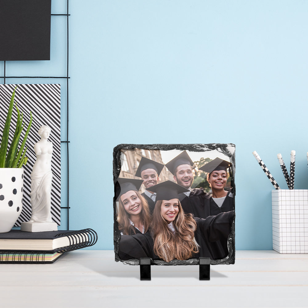 Wholesale Sublimation Photo Slates Rock Blanks Bulk Square 5.5 X 5.5 Inch 12 Pack & 48 Pack & 96 Pack