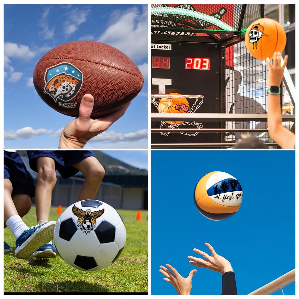 Ball Heat Press Machine for Basketball Rugby Football Volleyball DTF HTV Sublimation Printing