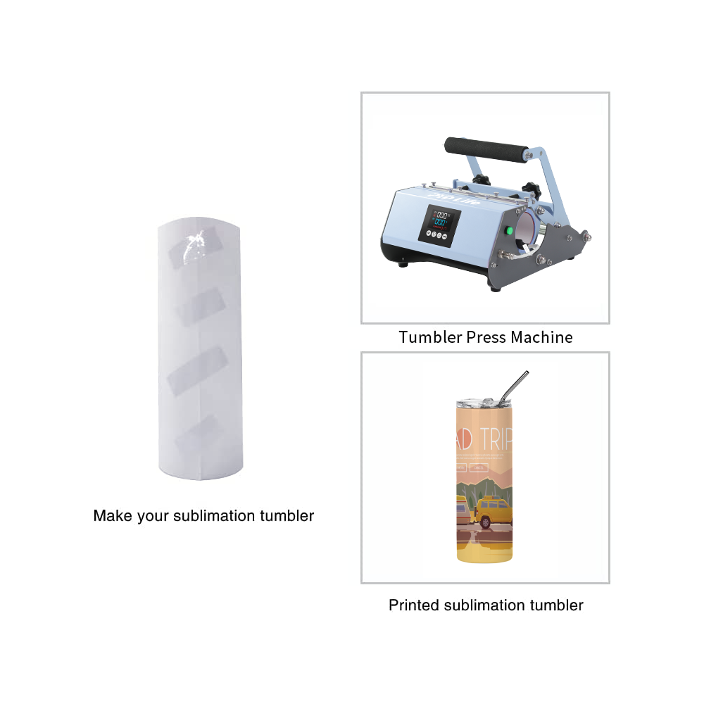 Wholesale 20 OZ Sublimation Blanks Tumblers Skinny Bulk White with Lid and Straw 24 PCS for CA