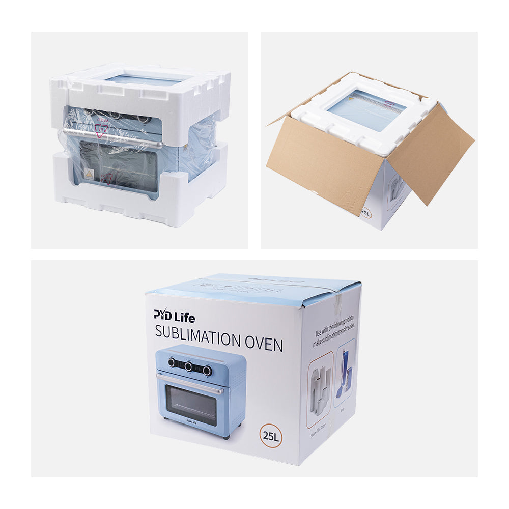 25 L Sublimation Oven Machine for 40 OZ 30 OZ 20 OZ Sublimation Tumblers 15 OZ 11 OZ Sublimation Mugs Bulk Printing
