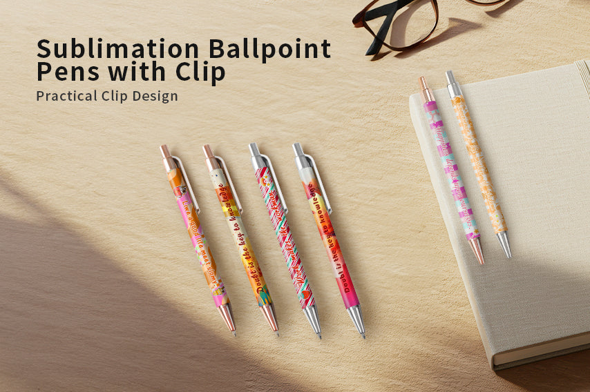 New Arrivals! Sublimation Ballpoint Pen with Clip for Your Next Creative Project