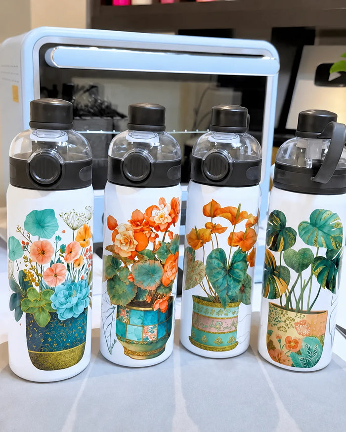 Sublimation Sports Insulated Water Bottle Blanks 24 OZ or 32 OZ 4 Pack