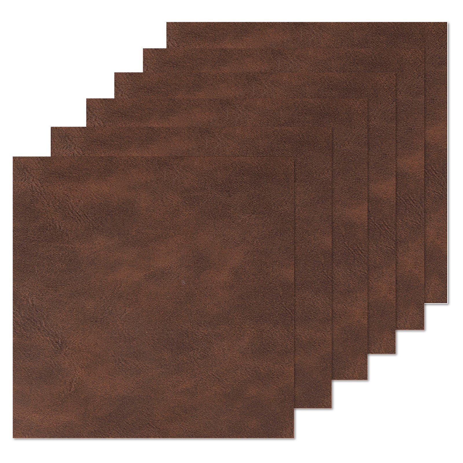 Faux Leather Sheets 12" x 12" Leather Patches for Laser Engraving, Punching, Foil transfer (4 color options)