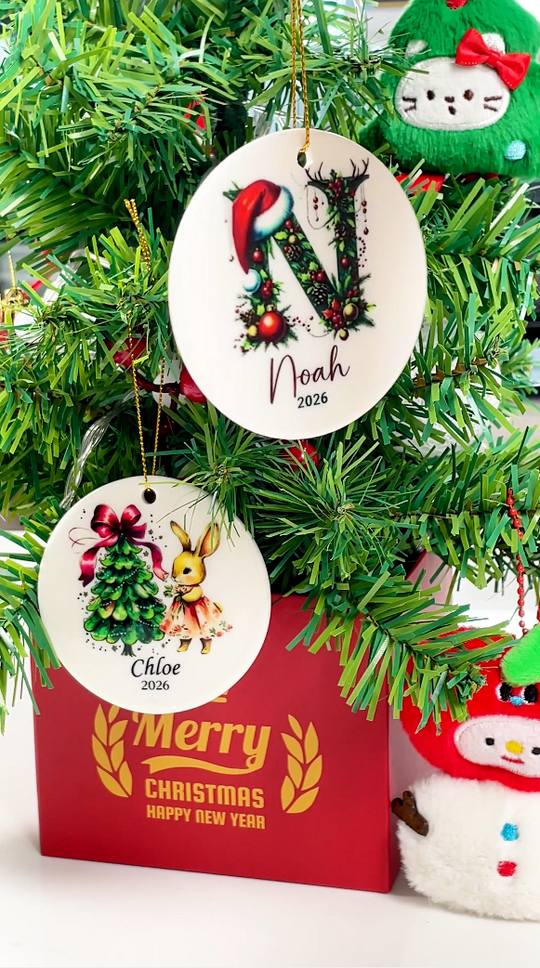Sublimation Ceramic Ornaments