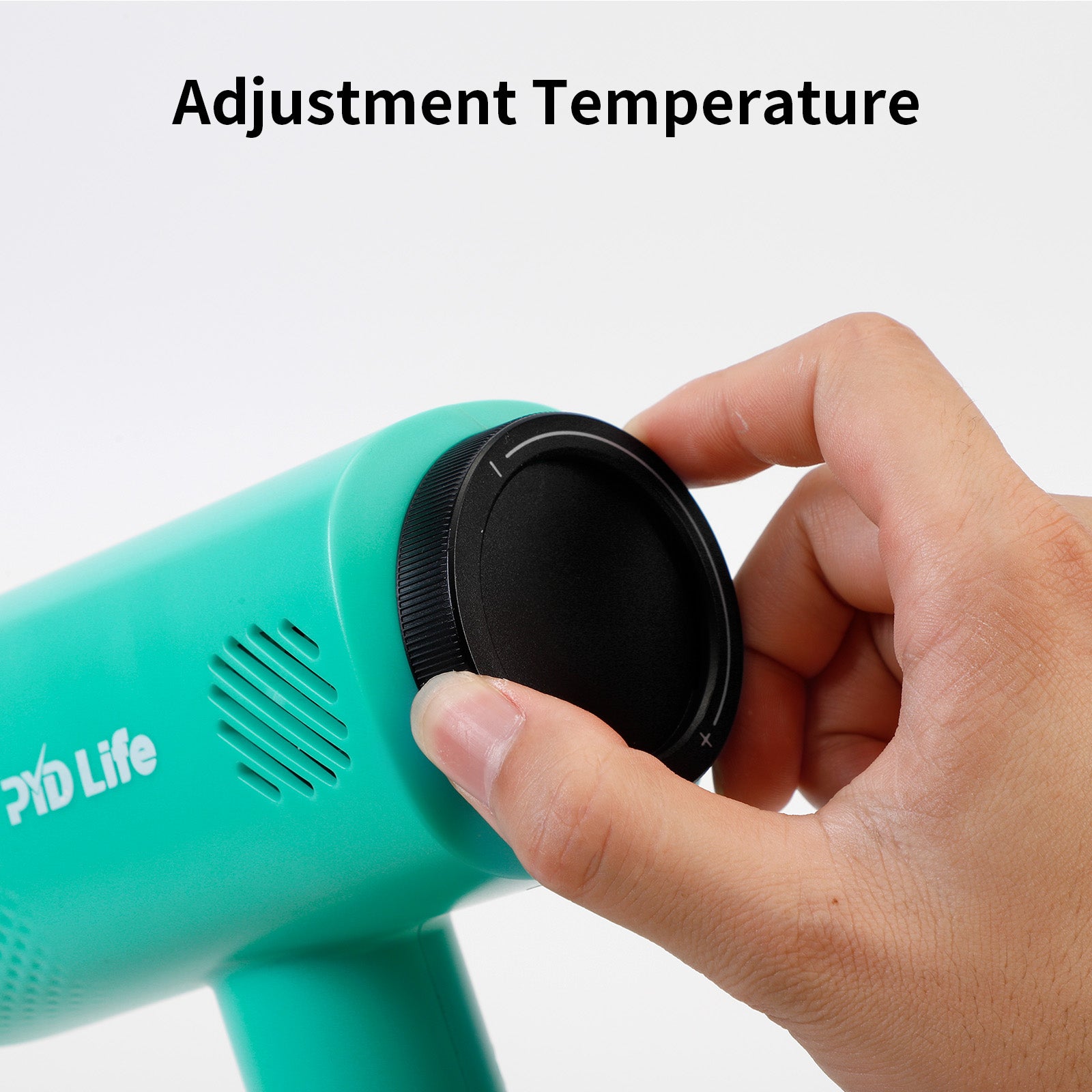 Heating Blower Gun Tool Foldable Mint Green for Sublimation Oven Tumbler Blanks Crafts