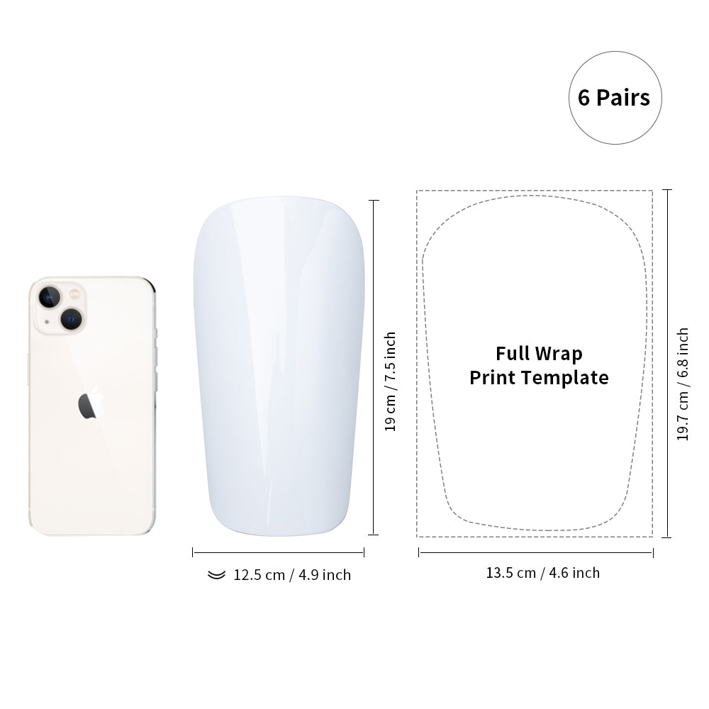 Soccer Shin Guard Pads White for Sublimation 6 Pairs (3 Size Options)