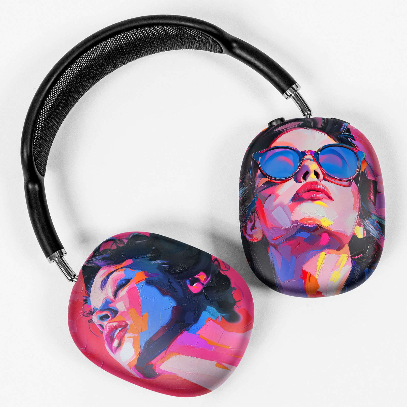 2 Pack 3D Printing Metal Mold Airpod Max Cover Tool,20 Pack Airpod max earphone case for 3D printing and 50 PCS 3D Printing Film 11" x 15" for 3D Vacuum Sublimation Tray and Pump Set (Ship from China)