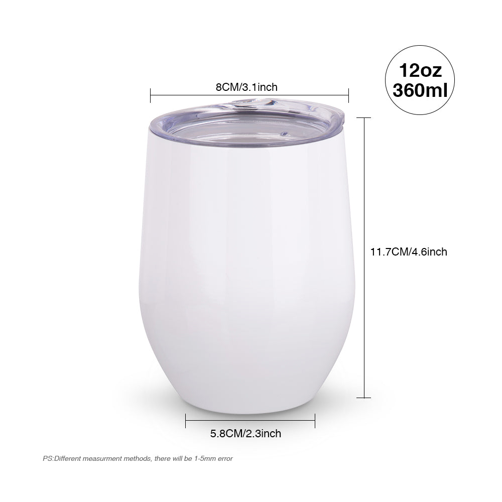 Tumbler Heat Press Machine for 30oz 20oz  Sublimation Starter Benginers Kit Bundle with 6 pack wine cup,12oz Wine Cup Heater Tapered