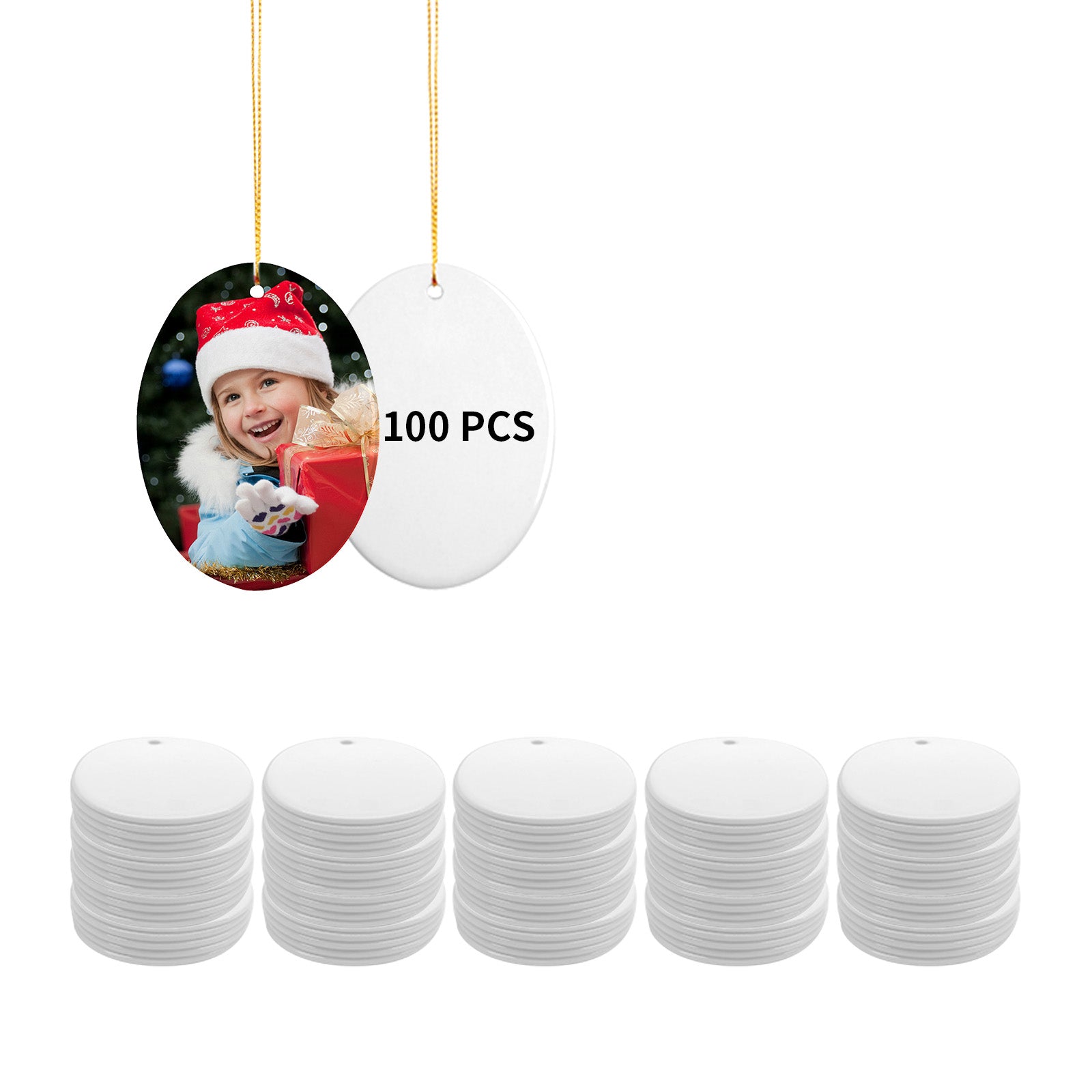 Sublimation Ornament Blanks Ceramic Ornaments Bulk Sublimation