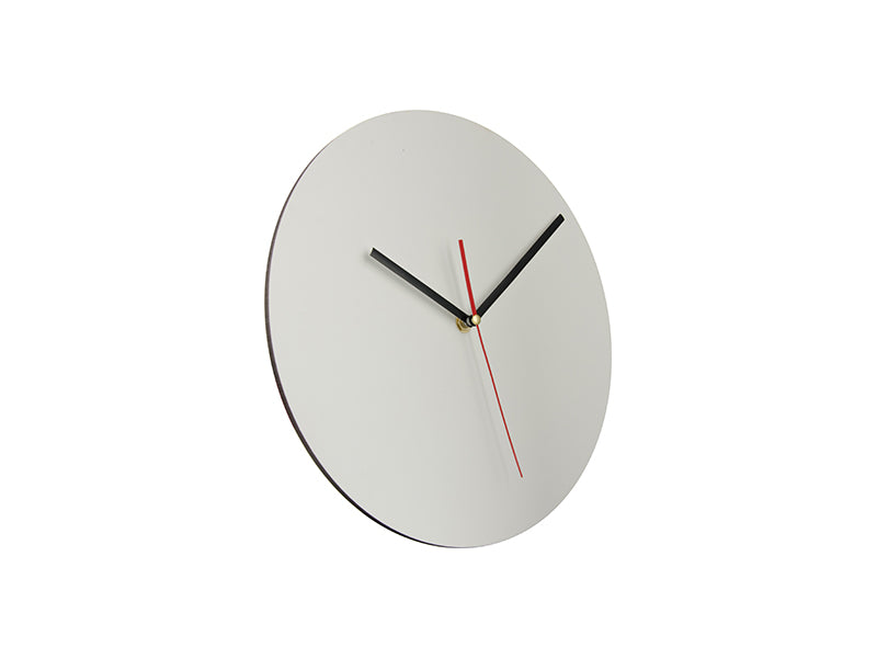 Wholesale Sublimation 29.5cm（11.6inch） Hardboard Clock Round, 6mm（shipping from China）