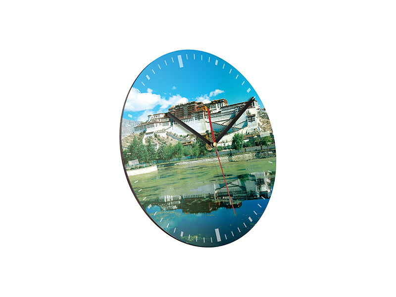 Wholesale Sublimation 29.5cm（11.6inch） Hardboard Clock Round, 6mm（shipping from China）