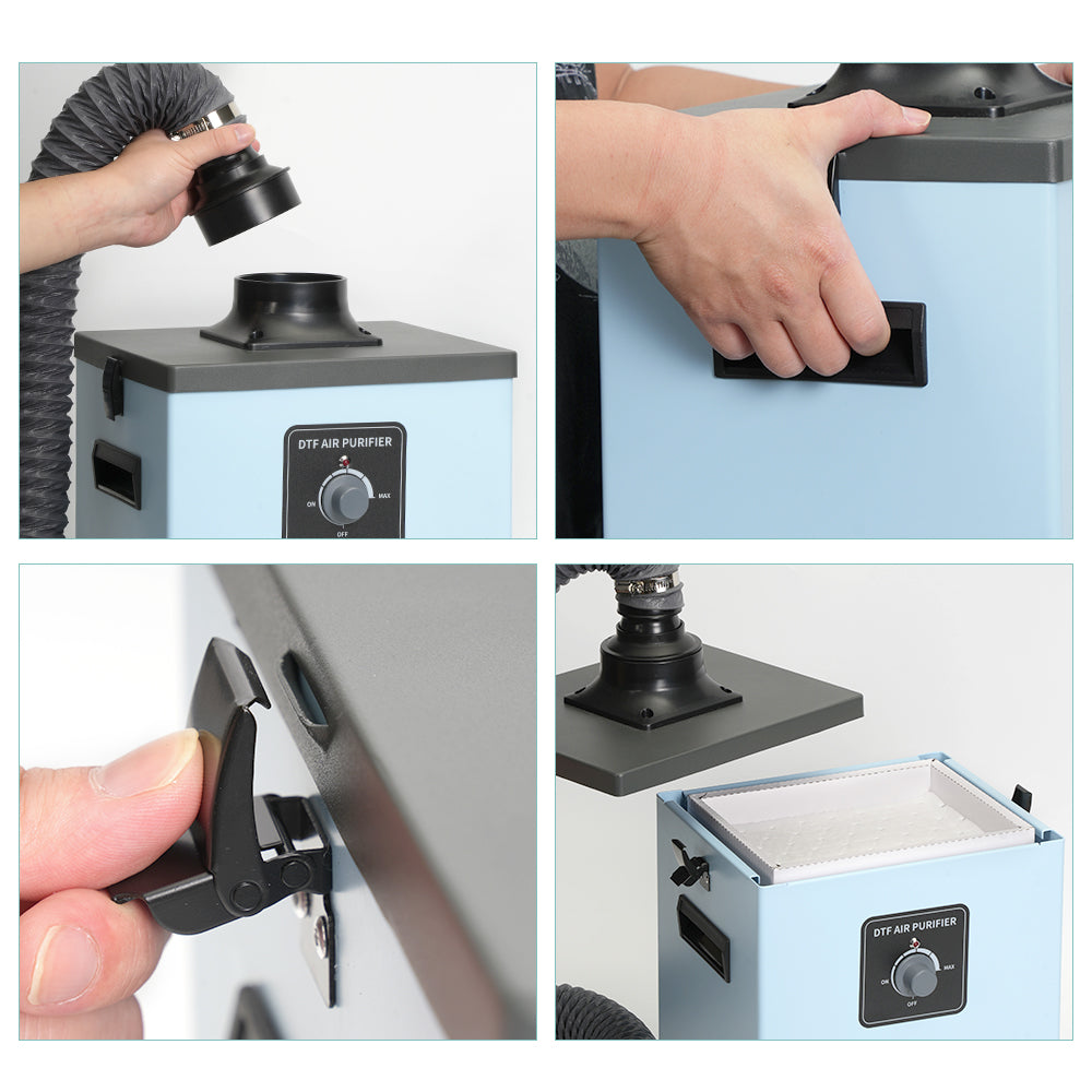 DTF Fume Extractor for DTF Transfer Films Bulk Curing Oven Dryer (shipping from China)