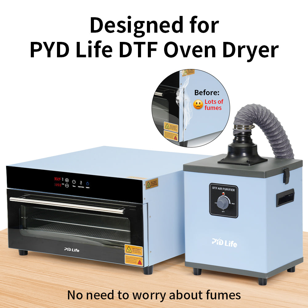 DTF Fume Extractor for DTF Transfer Films Bulk Curing Oven Dryer (shipping from China)
