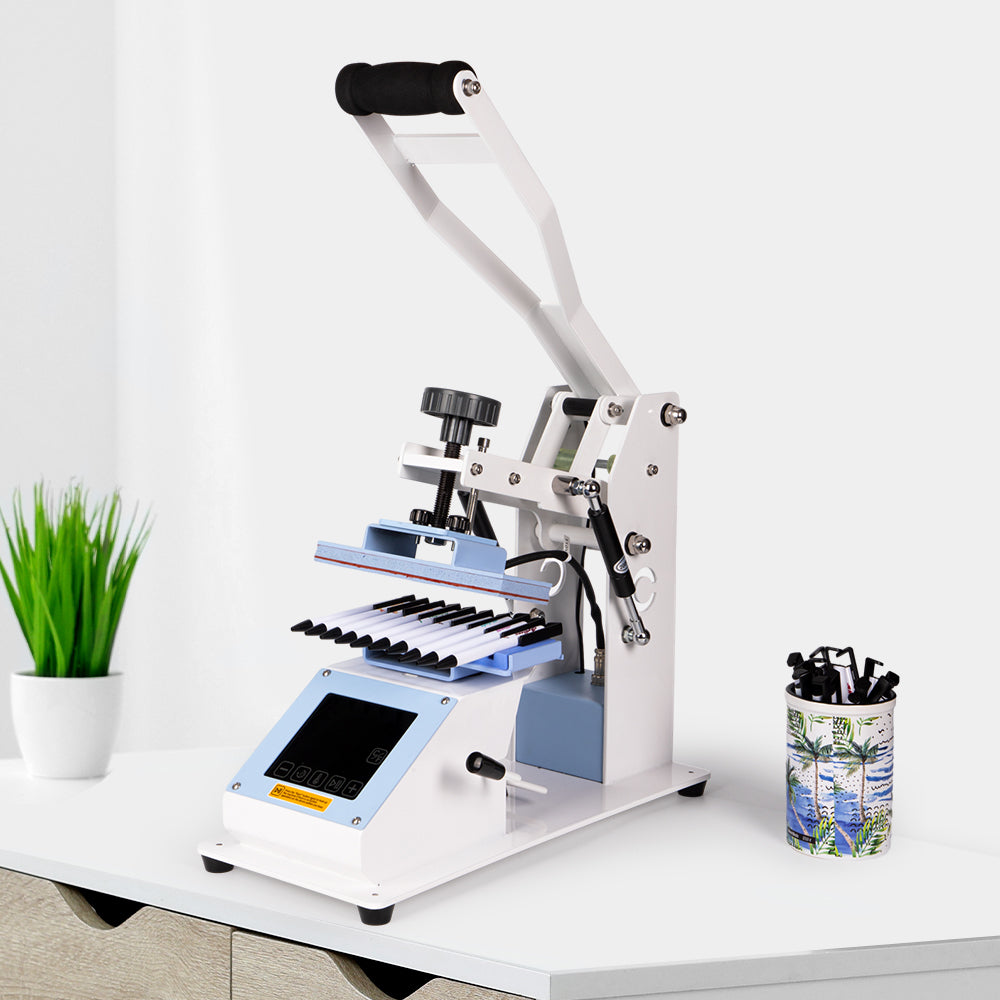 3 IN 1 Combo Label Tag Heat Press Machine 5.8 x 5.8 Inch,Cap Hat Heat Press Machine,Sublimation Pens Heat Press Machine