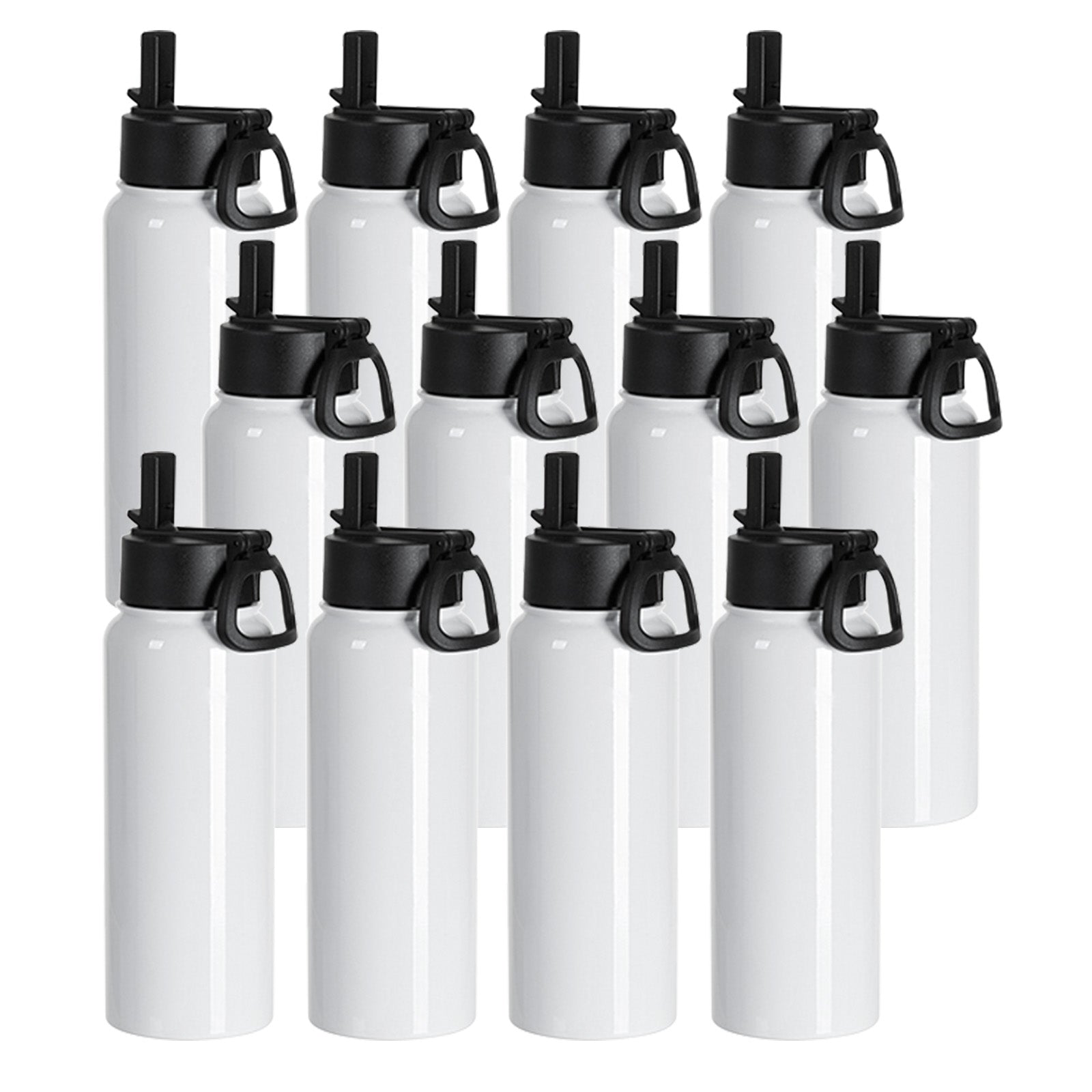 25 Pack 17oz Sublimation White Stainless Steel Portable Vacuum