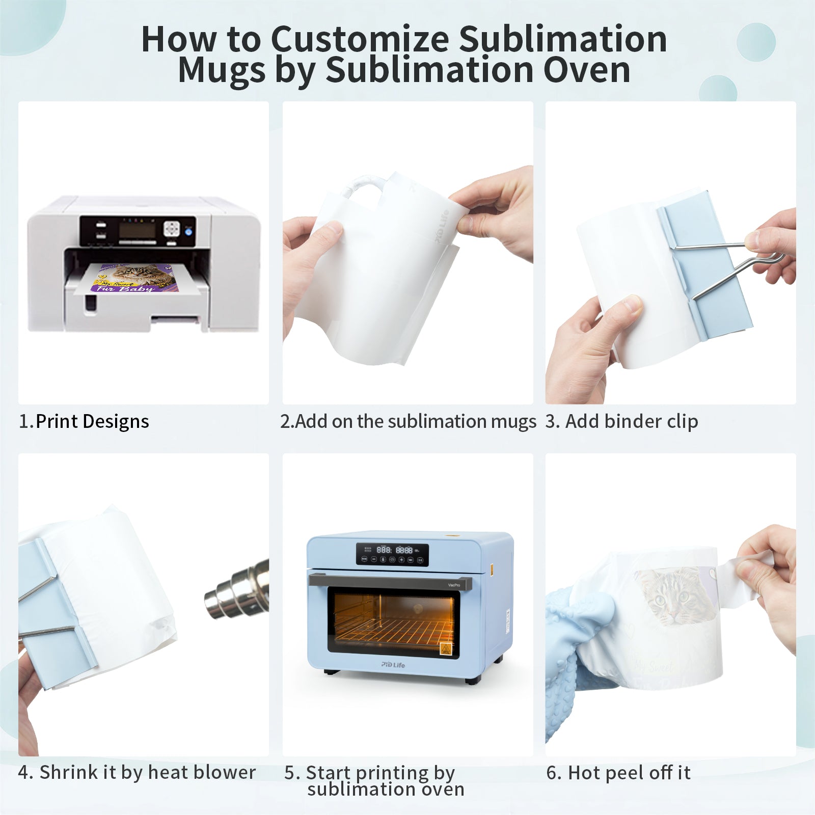 Sublimation Coffee Mugs 11 OZ with Individual White Box 36 Pack