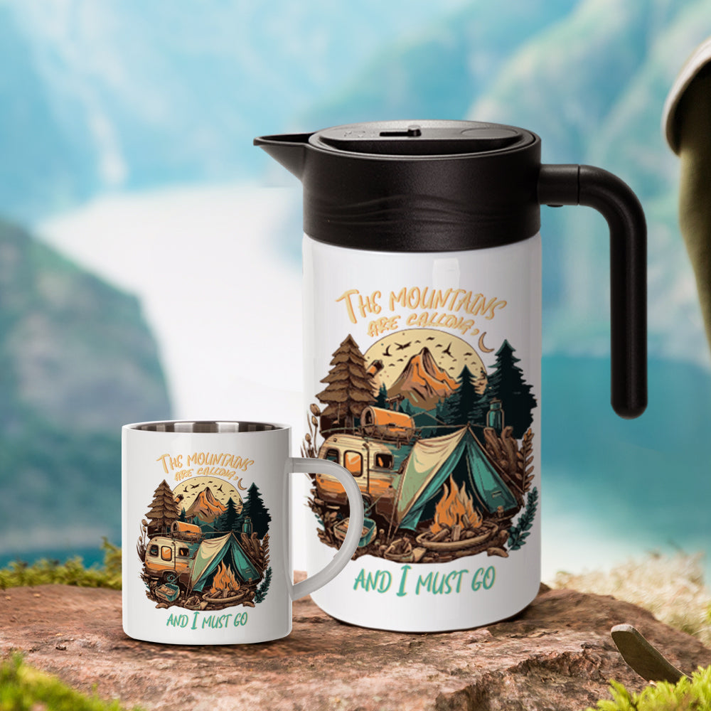Wholesale 50 OZ 1.5 Liter Sublimation Thermal Insulated Coffee Carafe Pot with Filter White 2 Pack & 12 Pack & 24 Pack