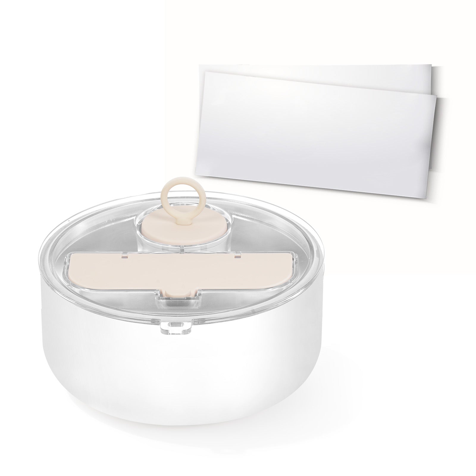 Wholesale Sublimation Blanks Salad Bowl with Lid and Mini Canister, Double Wall Stainless Steel Lunch Food Storage Bowl (32 OZ 1 QT OR 48 OZ 1.5 QT)
