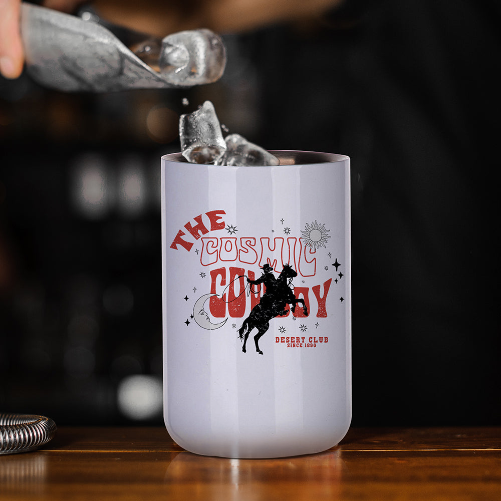 Sublimation Ice Buckets Blanks Tumblers 17 OZ without Lids 4 Pack