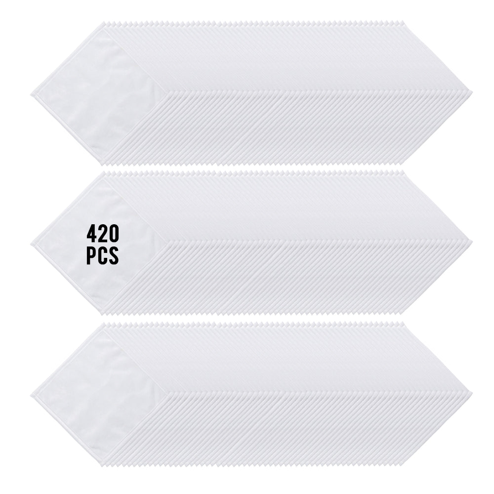 Wholesale 8 Inch Sublimation Square Kitchen Hand Towels Blanks White Bulk 24 Pack & 120 Pack & 240 Pack