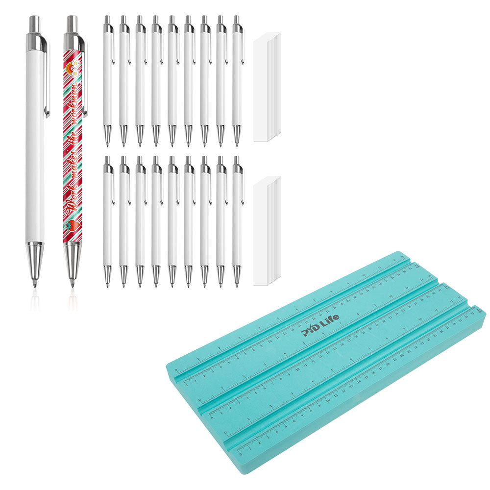 20 Pack Sublimation Pens Kit Shrink Wrap Film & Sublimation Tools for Pens