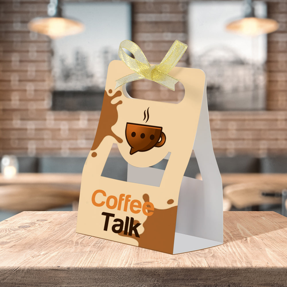 (2 Shapes) Sublimation Boxes Blanks for 11 OZ Sublimation Ceramic Mugs Matte White Sublimation Gift Boxes Blank with Golden Ribbon 20 Pack & 60 Pack & 100 Pack