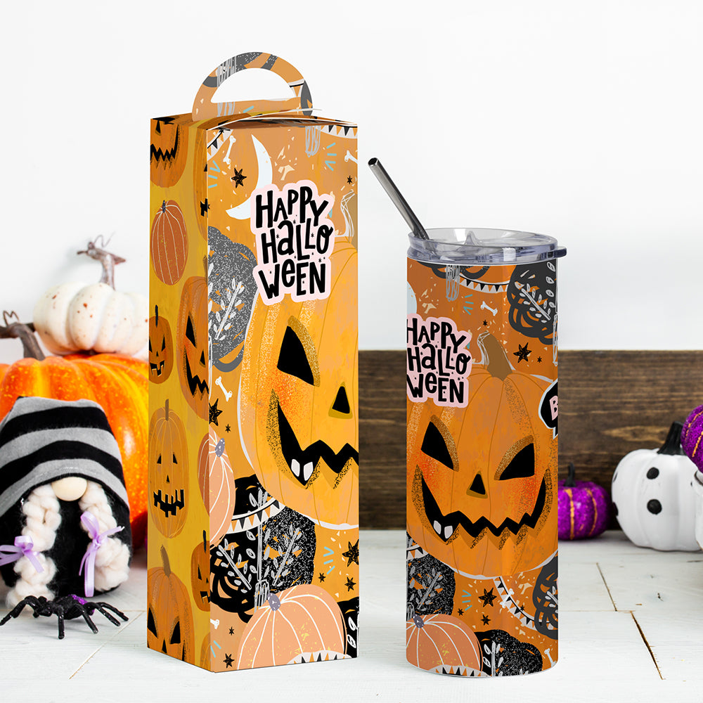 Sublimation Skinny Tumblers 20 OZ Gift Boxes Blanks Bulk 20 Pack