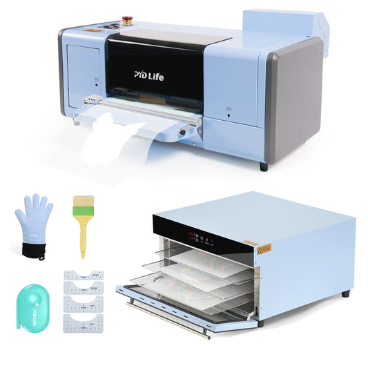 DTF Printer A3 Transfer Printing Machine T-Shirt Direct to Film Printer with F1080 Printhead with DTF Dryer Oven