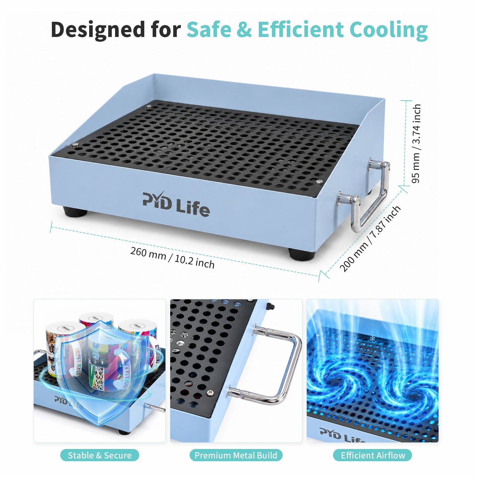 Mini Sublimation Cooling Station for Mugs Tumblers After Printing Pre-Order