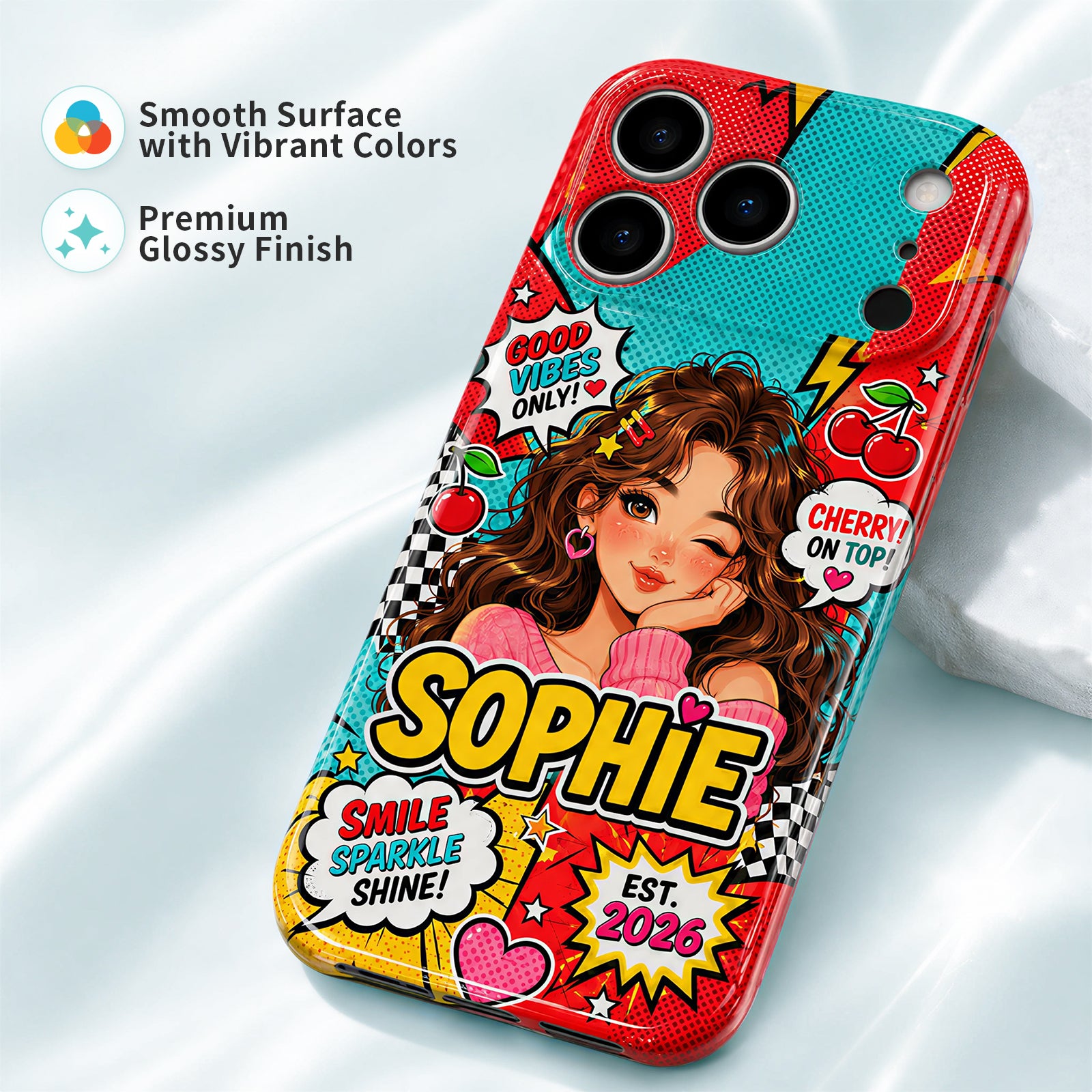 Wholesale 3D Sublimation Phone Cases Blanks Compatible with iPhone, Glossy White Blanks Heat Transfer Case, Printable Phone Cover for DIY Photo Designs 8 Pack