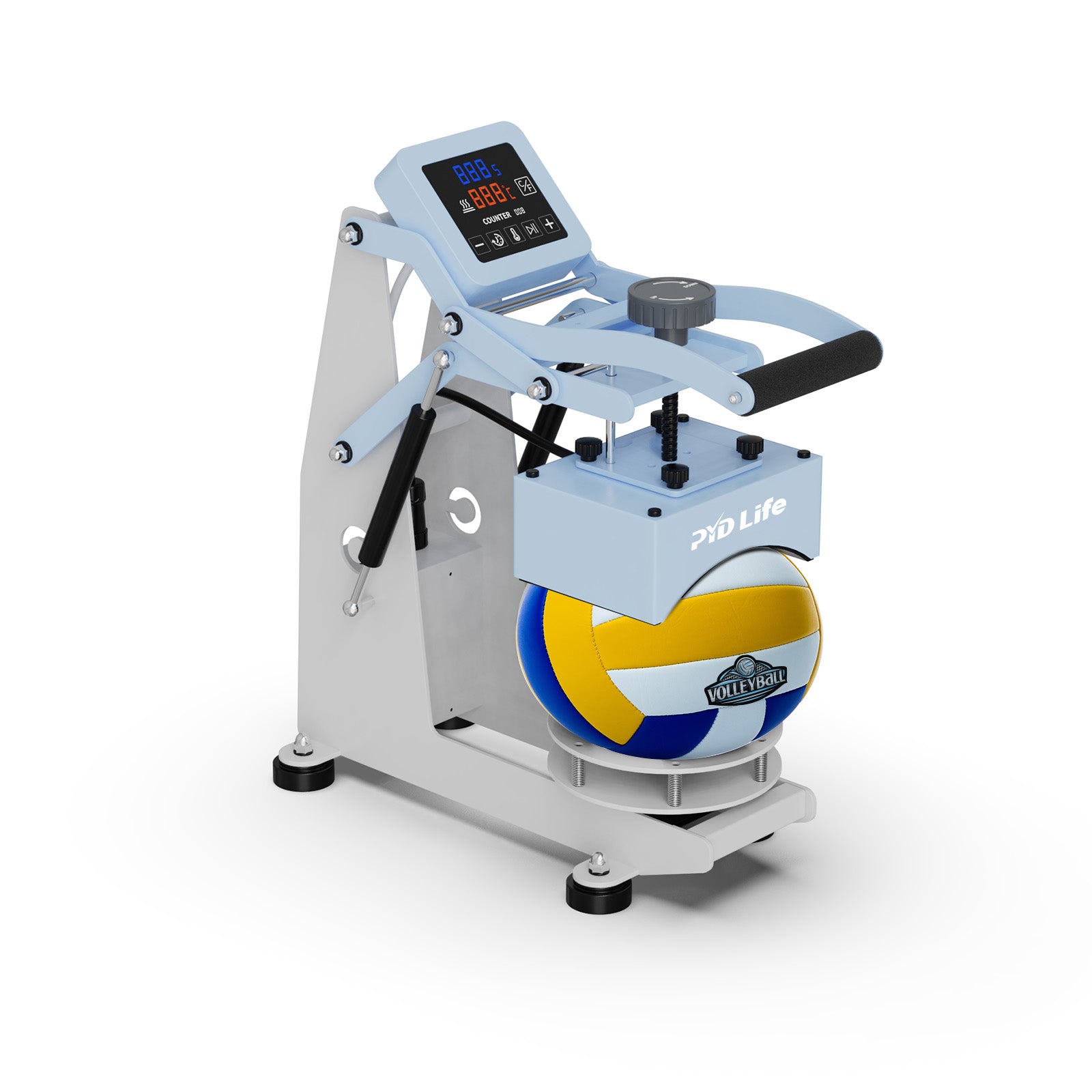 Ruby Warm Machine Ball Heat Press Machine for Basketball Rugby Football Volleyball DTF H ...