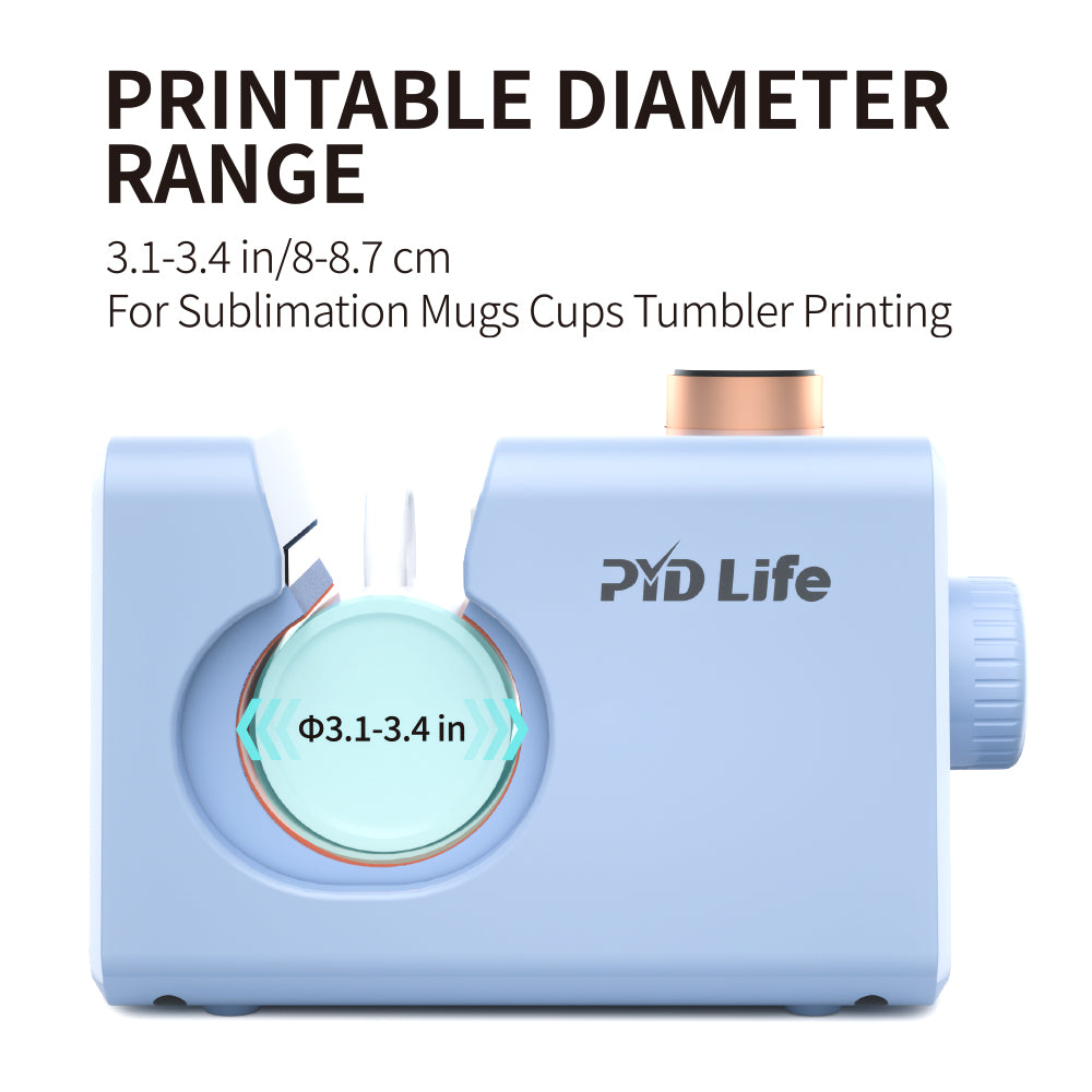 Mini Mug Heat Press Machine Touch Screen for 11 OZ 15 OZ Sublimation Mugs Tumblers Cups Printing Adjustable Pressure