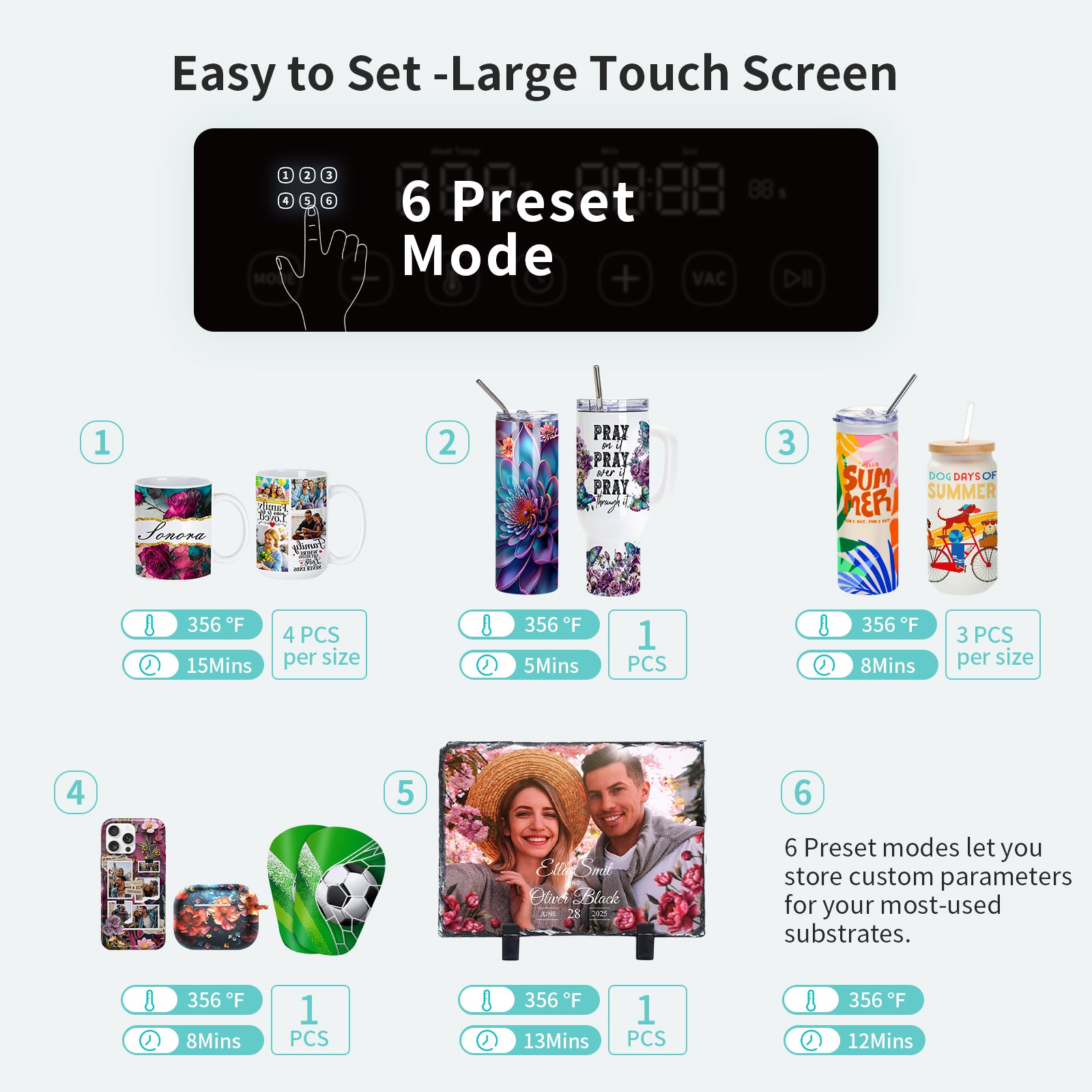 VacPro 20 L Sublimation Oven with 3D Vacuum Tray and Pump System